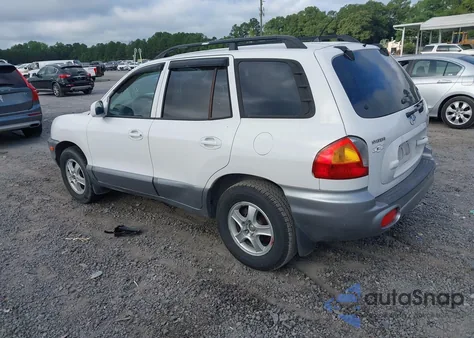 2004 Hyundai Santa Fe Gl из США, поврежденный, VIN KM8SB12B74U758628